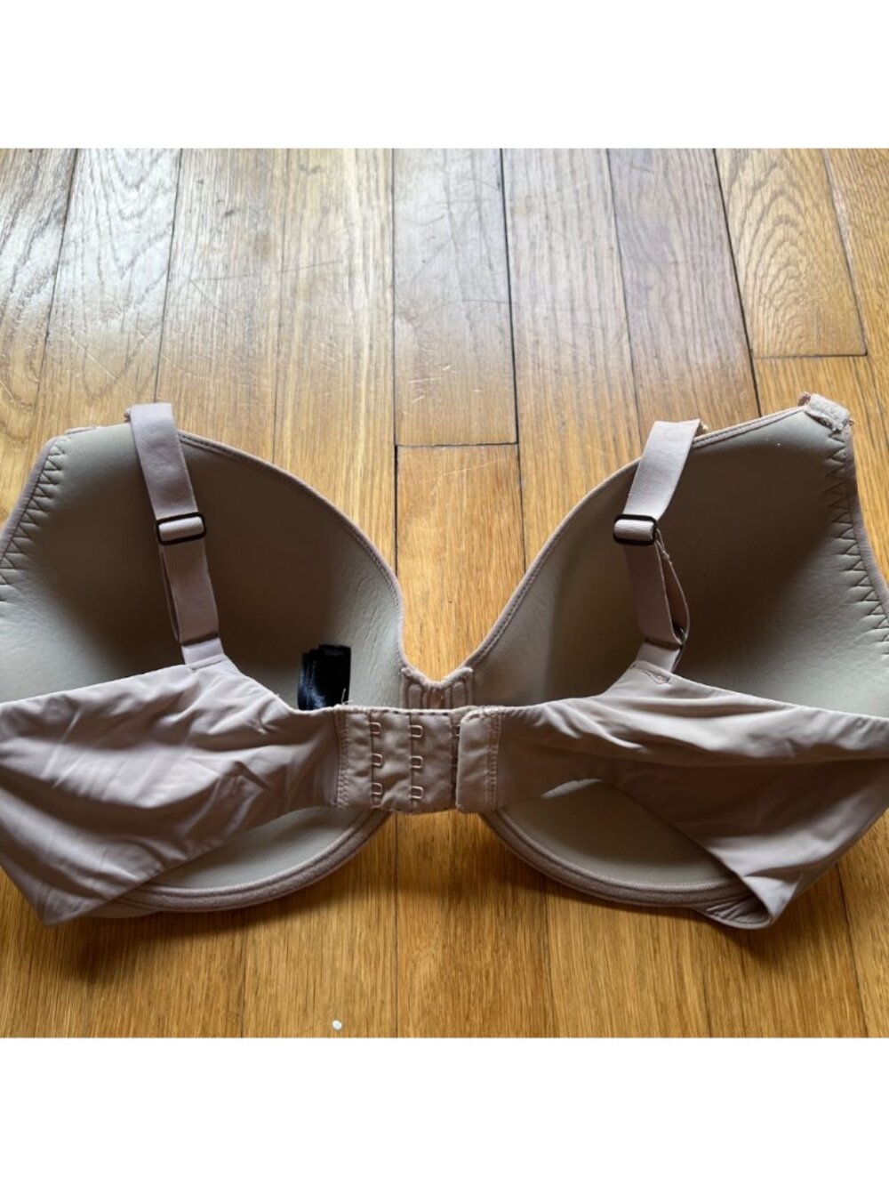 Natori Size 34DDD Beige Cafe Pure Luxe Full Fit Underwired Push Up Bra 732080 - Picture 10 of 13